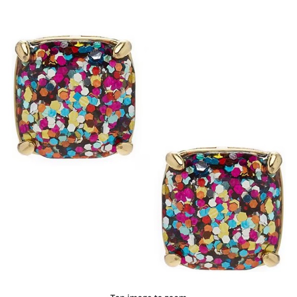 kate spade Jewelry - Kate Spade ♠️ Earrings confetti rainbow colorful studs stud jewelry